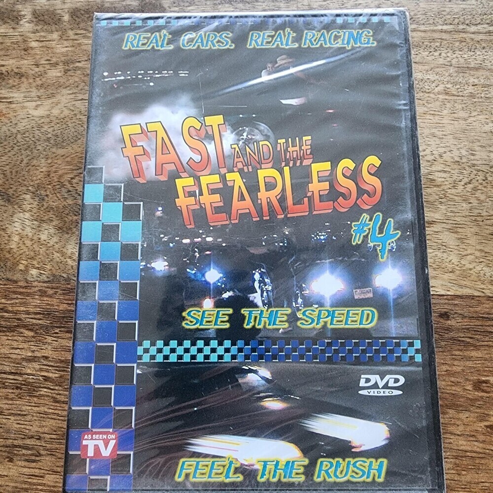 Fast And The Fearless #4 DVD Real Street Racing Movie NR Wayne Enterprises